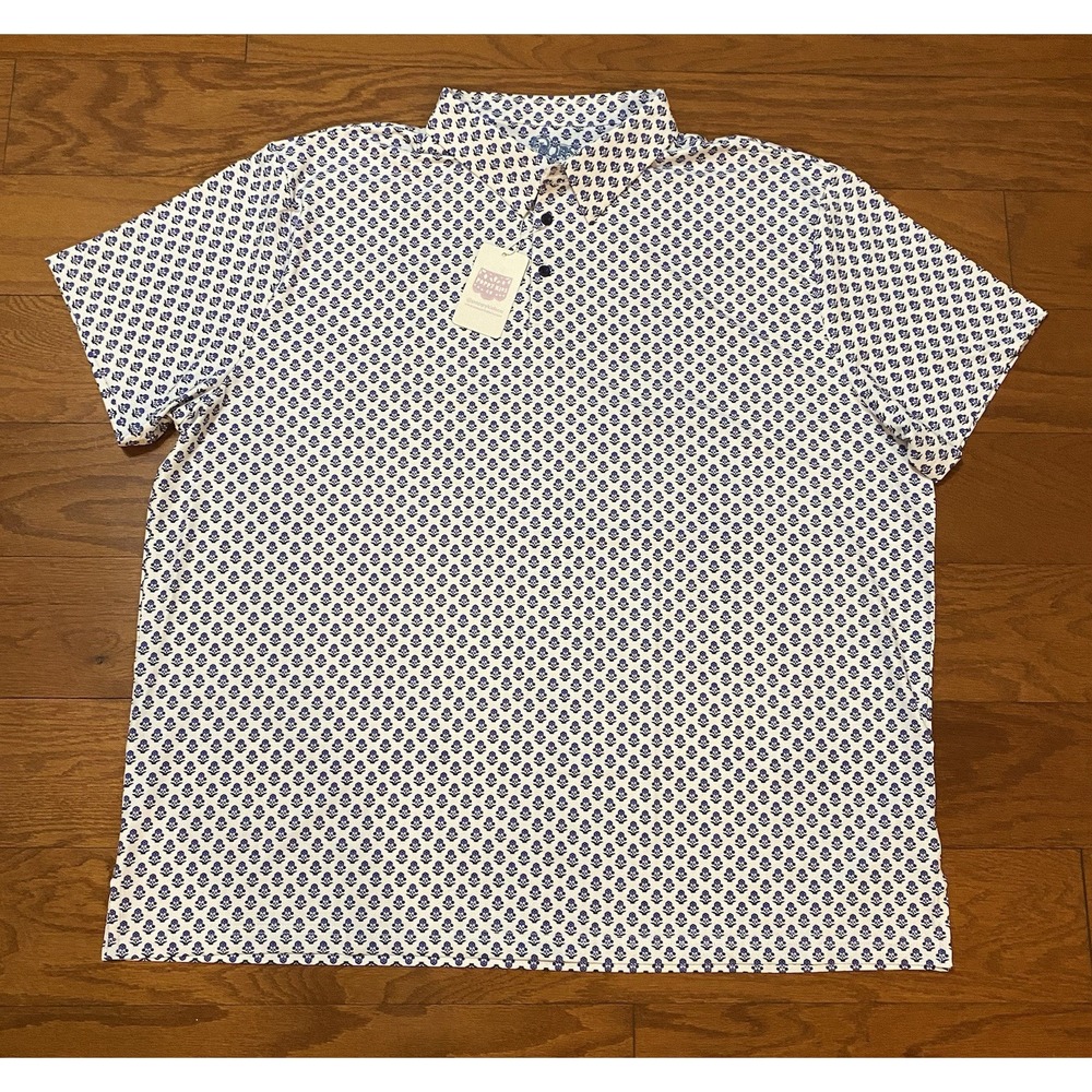 POPS  Western Boot Shirt Short Sleeve Golf Polo 3XL XXXL Popspolos New! NWT $90